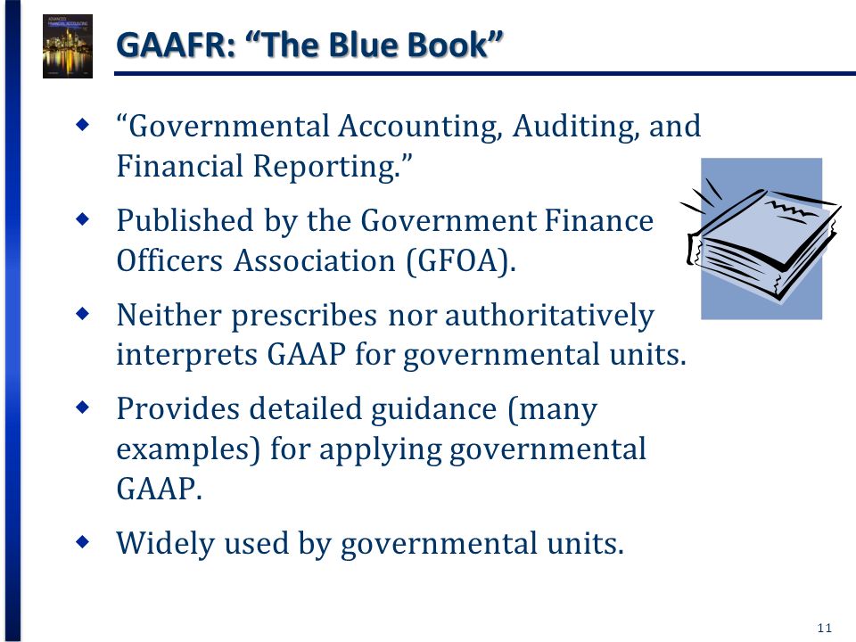 Governmental financial reporting